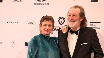 FOTO: Bolek Polívka s manželkou Marcelou.
