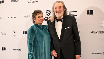 FOTO: Bolek Polívka s manželkou Marcelou.