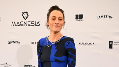 FOTO: Johana Matoušková vsadila na výrazné šaty.