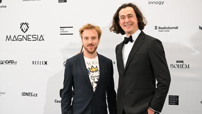 FOTO: Mikuláš Minář překvapil svou účastí na udílení cen Český lev.