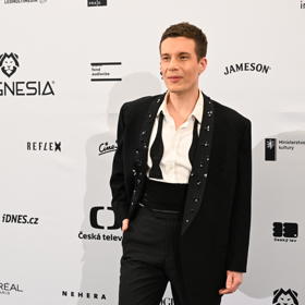 Daniel Krejčík na udílení cen Český lev. 