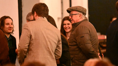 FOTO: Jiří Lábus dorazil až v pozdějších večerních hodinách.