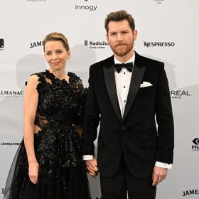 David Švehlík s manželkou Vendulou. 