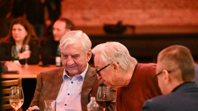 FOTO: Jiří Lábus a Miroslav Donutil měli dobrou náladu.