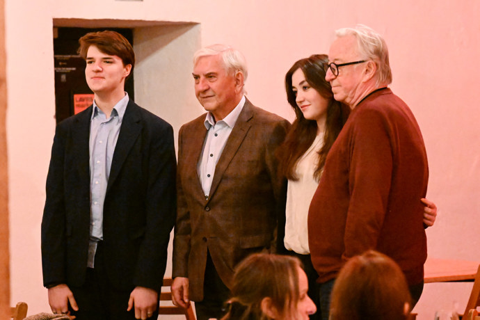 FOTO: Herecké legendy Jiří Lábus a Miroslav Donutil.