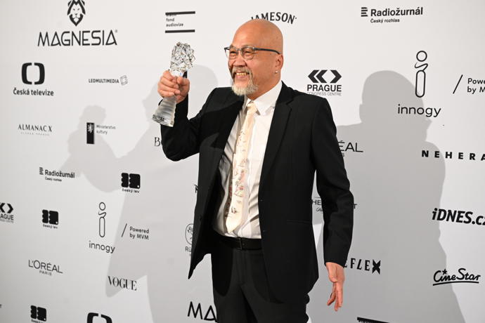 FOTO: Dũng Nguyễn získal Českého lva za nejlepší výkon ve vedlejší roli (Letní škola, 2001). – stránka 132