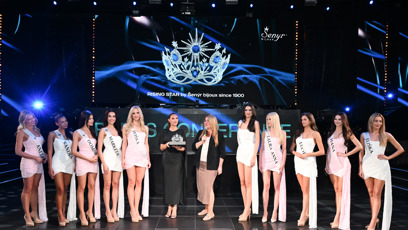 FOTO: Na tiskové konferenci byla představena i korunka pro královnu krásy.