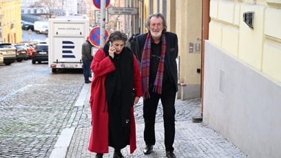 FOTO: Bolek Polívka s manželkou Marcelou Černou.