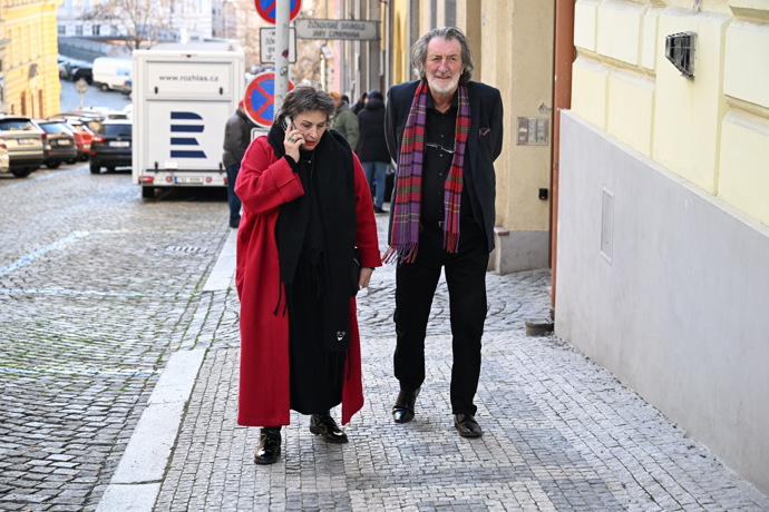 FOTO: Bolek Polívka s manželkou Marcelou Černou. – stránka 4