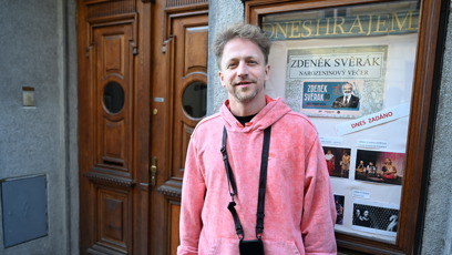 FOTO: Tomáš Klus zapózoval.