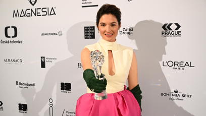 FOTO: Kristýna Ryška se stala nejlepší herečkou ve vedlejší roli v seriálovém díle.