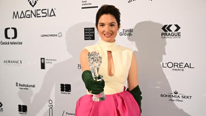 FOTO: Kristýna Ryška se stala nejlepší herečkou ve vedlejší roli v seriálovém díle.