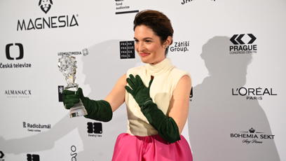 FOTO: Kristýna Ryška se stala nejlepší herečkou ve vedlejší roli v seriálovém díle.