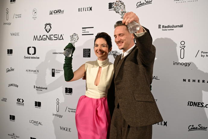FOTO: Jan Nedbal a Kristýna Ryška se stali nejlepšími herci ve vedlejších seriálových rolích. – stránka 1