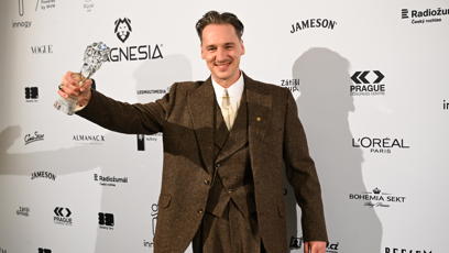 FOTO: Jan Nedbal se stal nejlepším hercem ve vedlejší roli v seriálovém díle (Král Šumavy 2).