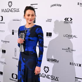 Johana Matoušková si odnesla sošku za nejlepší výkon v hlavní roli v seriálovém díle (Studna).