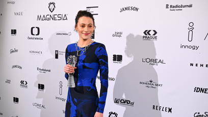 FOTO: Johana Matoušková si odnesla sošku za nejlepší výkon v hlavní roli v seriálovém díle (Studna).