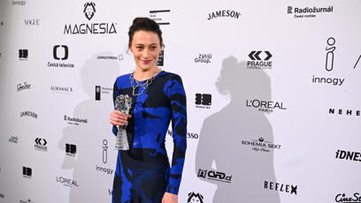 FOTO: Johana Matoušková si odnesla sošku za nejlepší výkon v hlavní roli v seriálovém díle (Studna).