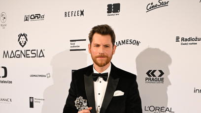 FOTO: David Švehlík získal Českého lva za výkon v hlavní roli v seriálovém díle (Studna).