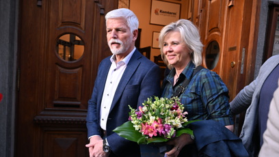 FOTO: Petr Pavel a Eva Pavlová.