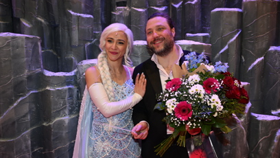 FOTO: Felix Slováček mladší a Eva Burešová.