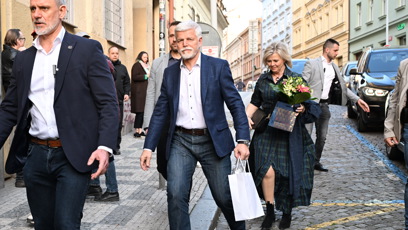 FOTO: Petr Pavel a Eva Pavlová.