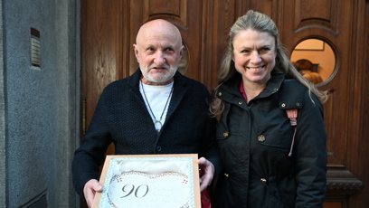 FOTO: Oslava narozenin Zdeňka Svěráka.