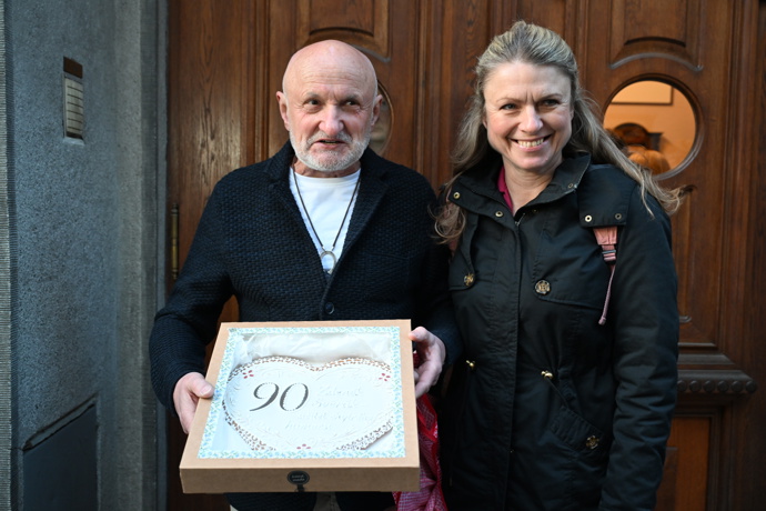 FOTO: Oslava narozenin Zdeňka Svěráka.