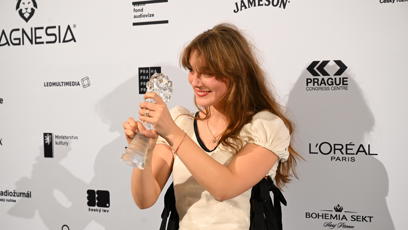 FOTO: Kateřina Falbrová slaví coby začínající herečka obrovský úspěch. Za roli ve snímku Sbormistr získala Českého lva.