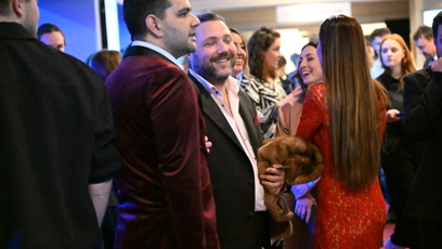 FOTO: Felix Slováček mladší na premiéře.