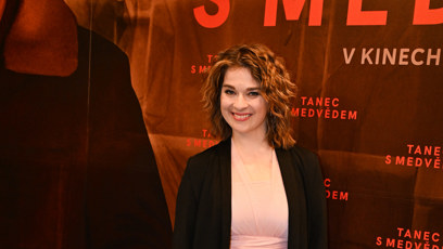 FOTO: Pavla Gajdošíková na slavnostní premiéře Tanec s medvědem.