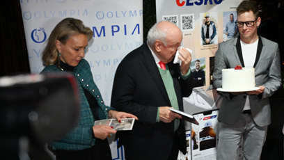 FOTO: Felix Slováček se dojal.