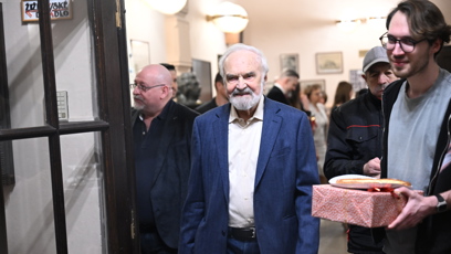 FOTO: Zdeněk Svěrák rozdával úsměvy.