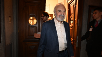 FOTO: Zdeněk Svěrák vypadal spokojeně.