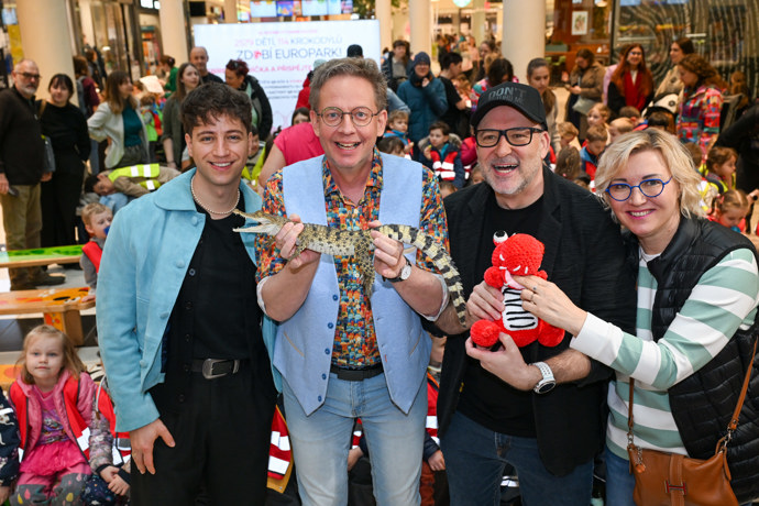 FOTO: Ze slavnostního zahájení výstavy a výtvarné soutěže „Krokodýli v EUROPARKu“ – stránka 4