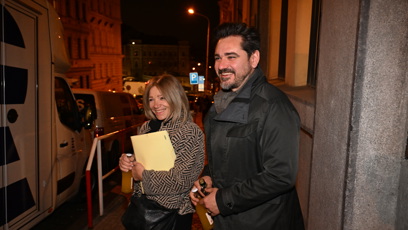 FOTO: Vojta Kotek s maminkou.