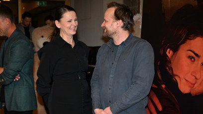 FOTO: Klára Melíšková a Kryštof Hádek na slavnostní premiéře filmu Tanec s medvědem.