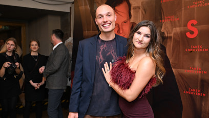 FOTO: Herečka Eliška Soukupová dorazila s partnerem.