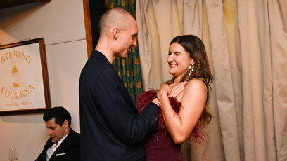 FOTO: Eliška Soukupová s partnerem.