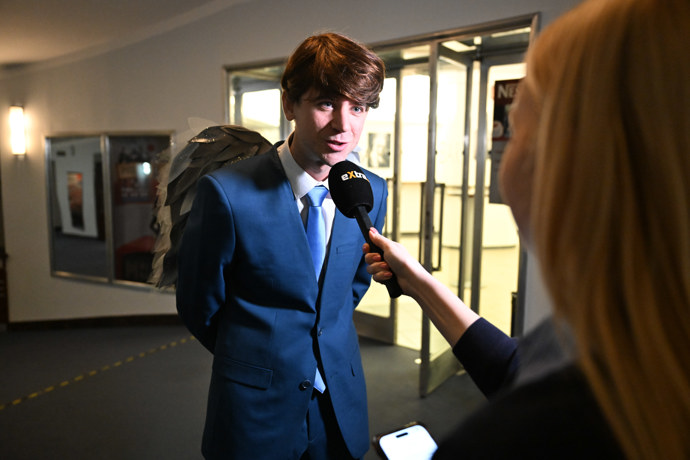 FOTO: Jan Komínek při rozhovoru pro eXtra.cz. – stránka 2