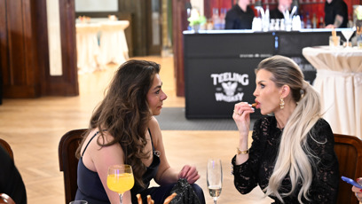 FOTO: Lela Ceterová to na plese rozjela.