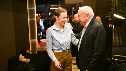 FOTO: Paliativní lékařka Denisa Mlčochová s Felixem Slováčkem.