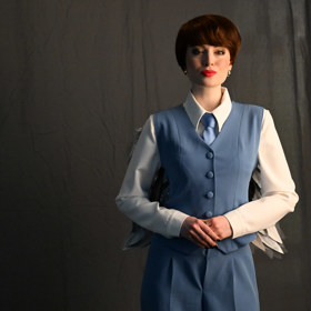 Michaelu Pecháčkovou by v paruce jen málokdo poznal.