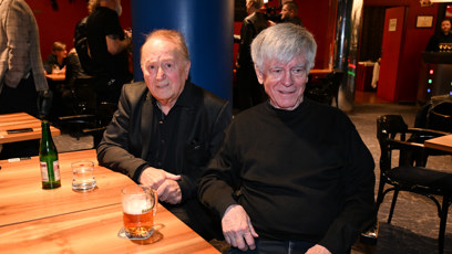 FOTO: Petr Janda na posledním rozloučení Jiřího Valenty.