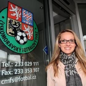 Markéta Haindlová se věnuje kauzám spojeným s fotbalem.