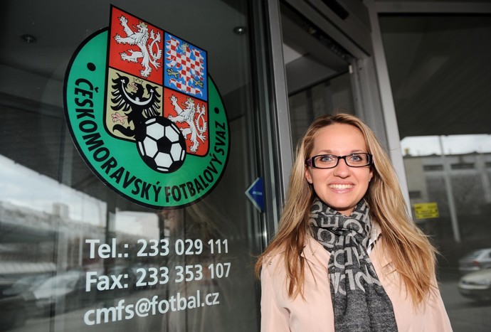 FOTO: Markéta Haindlová se věnuje kauzám spojeným s fotbalem. – stránka 2