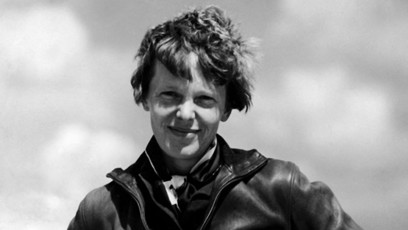FOTO: Amelie Earhart byla první žena, která sama přeletěla Atlantický oceán.