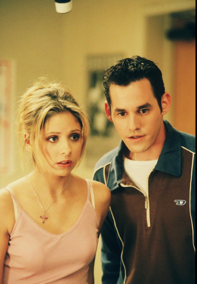 FOTO: Nicholas Brendon a Sarah Michelle Gellar.