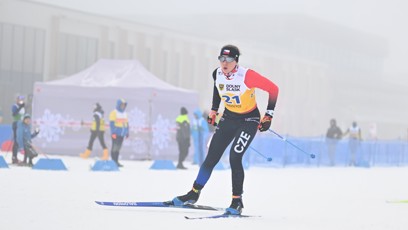 FOTO: Simona Bubeníčková při závodu.