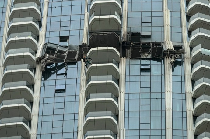 FOTO: Následky útoku dronu v Dubaji. – stránka 5